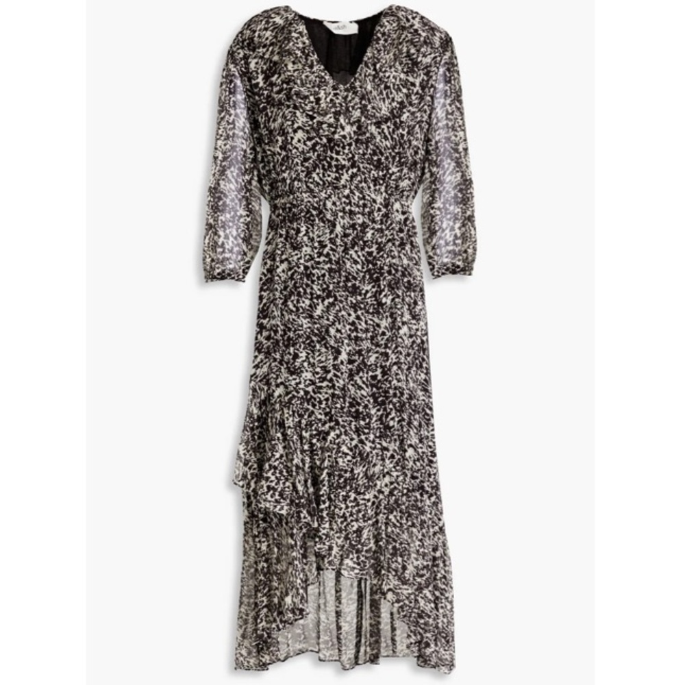 BA&SH
Erym ruffled printed crepon dress - Picture 2 of 10